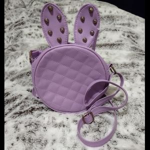 Lilac Bunny Purse